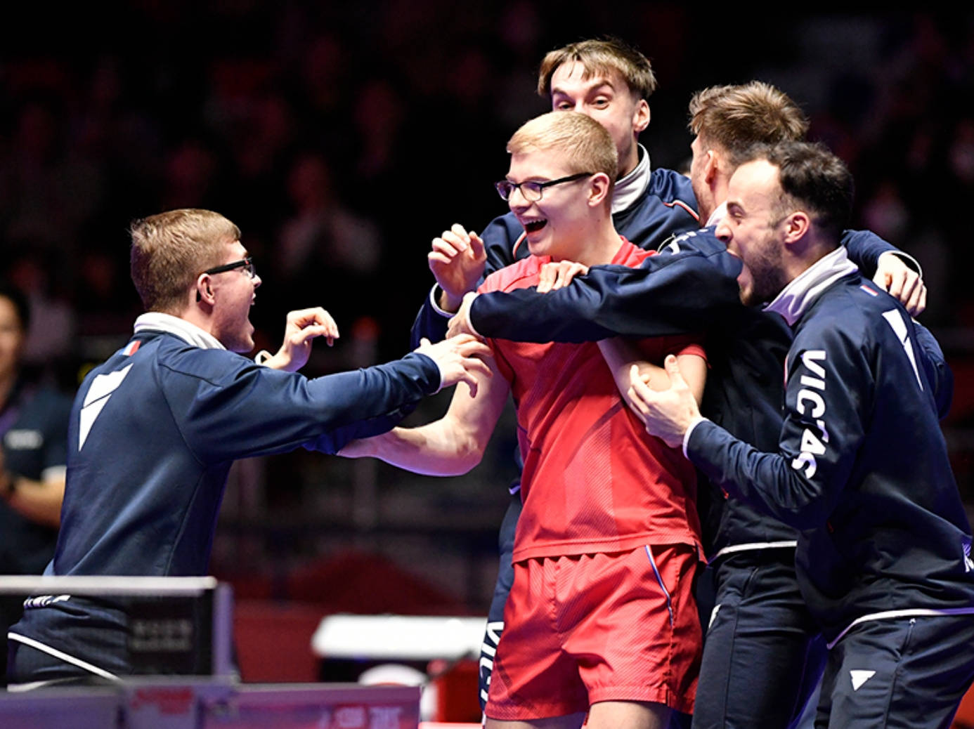 法国队碾压奥地利队，林高远扛起全队